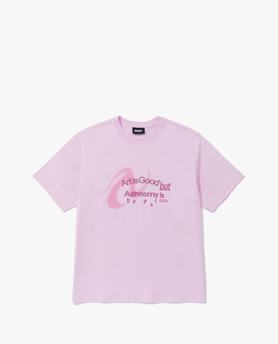 NERDY - Áo thun unisex cổ tròn tay ngắn Astronomy