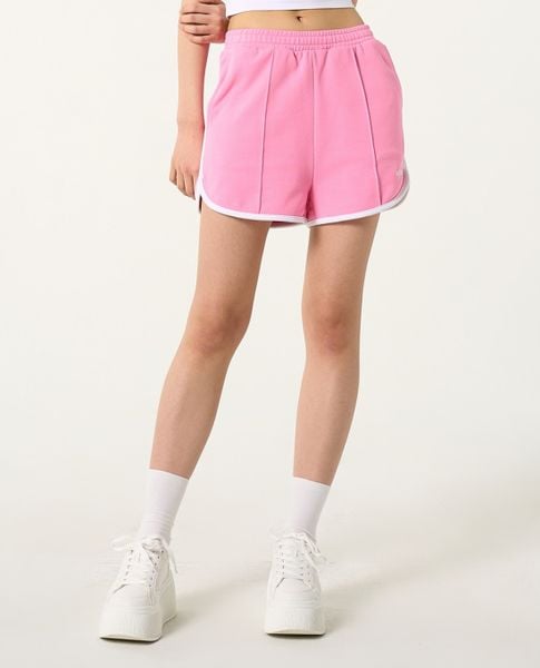  NERDY - Quần shorts ngắn nữ lưng thun Blenk Logo Dolphin 
