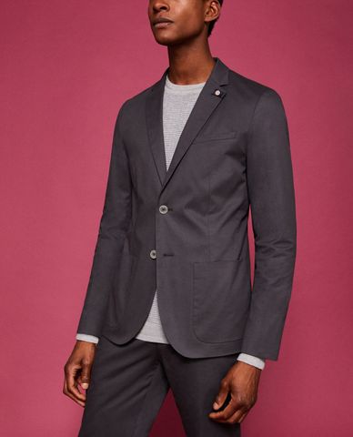  TED BAKER - Áo blazer nam 2 cúc túi vuông Cliford 