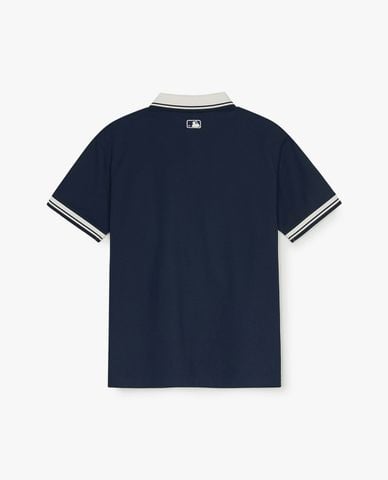  MLB - Áo polo unisex Basic Block Comfortable 