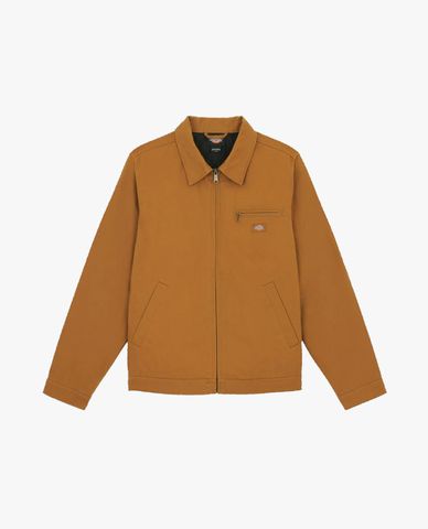  DICKIES - Áo khoác sơ mi nam phối khóa zip hiện đại 