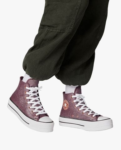  CONVERSE - Giày sneakers nữ cổ cao Chuck Taylor All Star Lift 