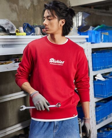  DICKIES - Áo sweatshirt nam cổ tròn tay dài Lewistown 