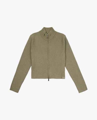  DICKIES - Áo khoác croptop nữ phối khóa zip East Helena 