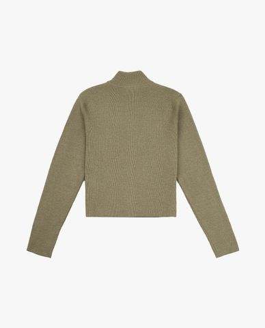  DICKIES - Áo khoác croptop nữ phối khóa zip East Helena 