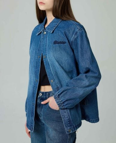  DICKIES - Áo khoác denim unisex tay dài hiện đại 