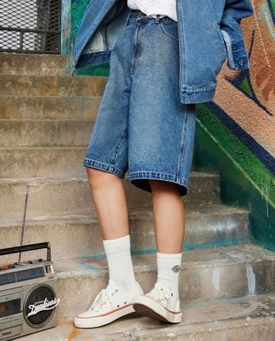  DICKIES - Quần short jeans nam ngang gối 