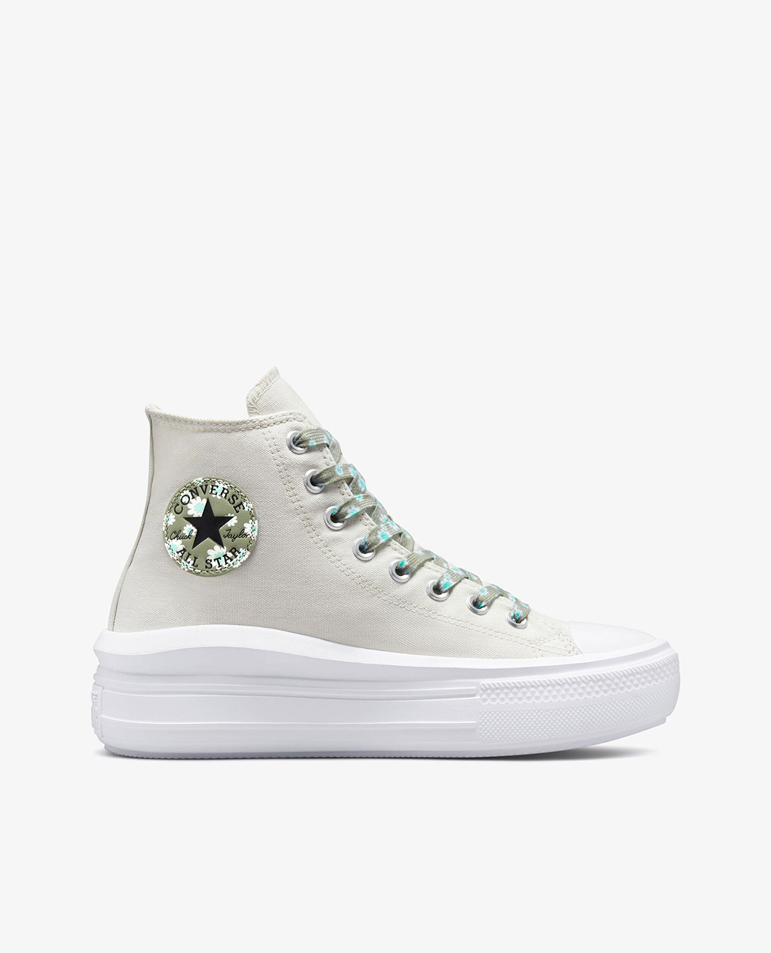 CONVERSE - Giày sneakers nữ cổ cao Chuck Taylor All Star Move