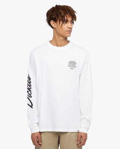  DICKIES - Áo thun nam cổ tròn tay dài Industrial 