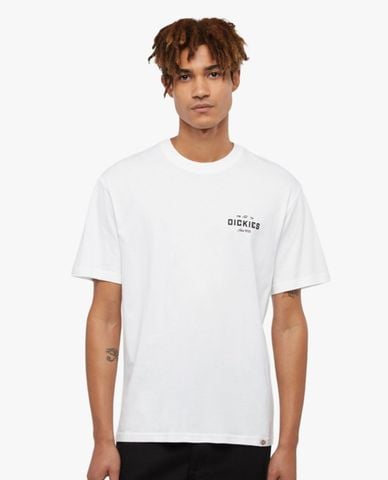  DICKIES - Áo thun nam cổ tròn tay ngắn Emblem 