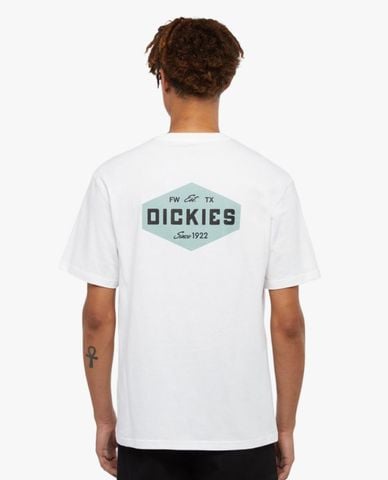  DICKIES - Áo thun nam cổ tròn tay ngắn Emblem 