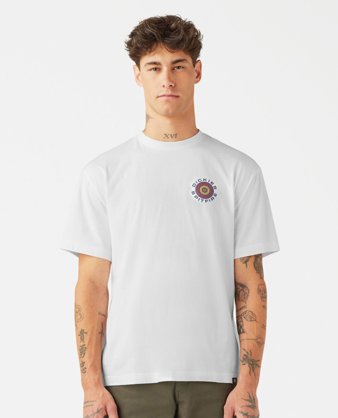 DICKIES - Áo thun nam cổ tròn tay ngắn Dickies x Spitfire Graphic