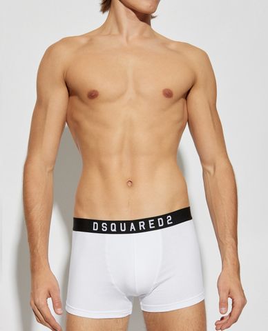  DSQUARED2 - Quần boxer nam phối logo thời trang 