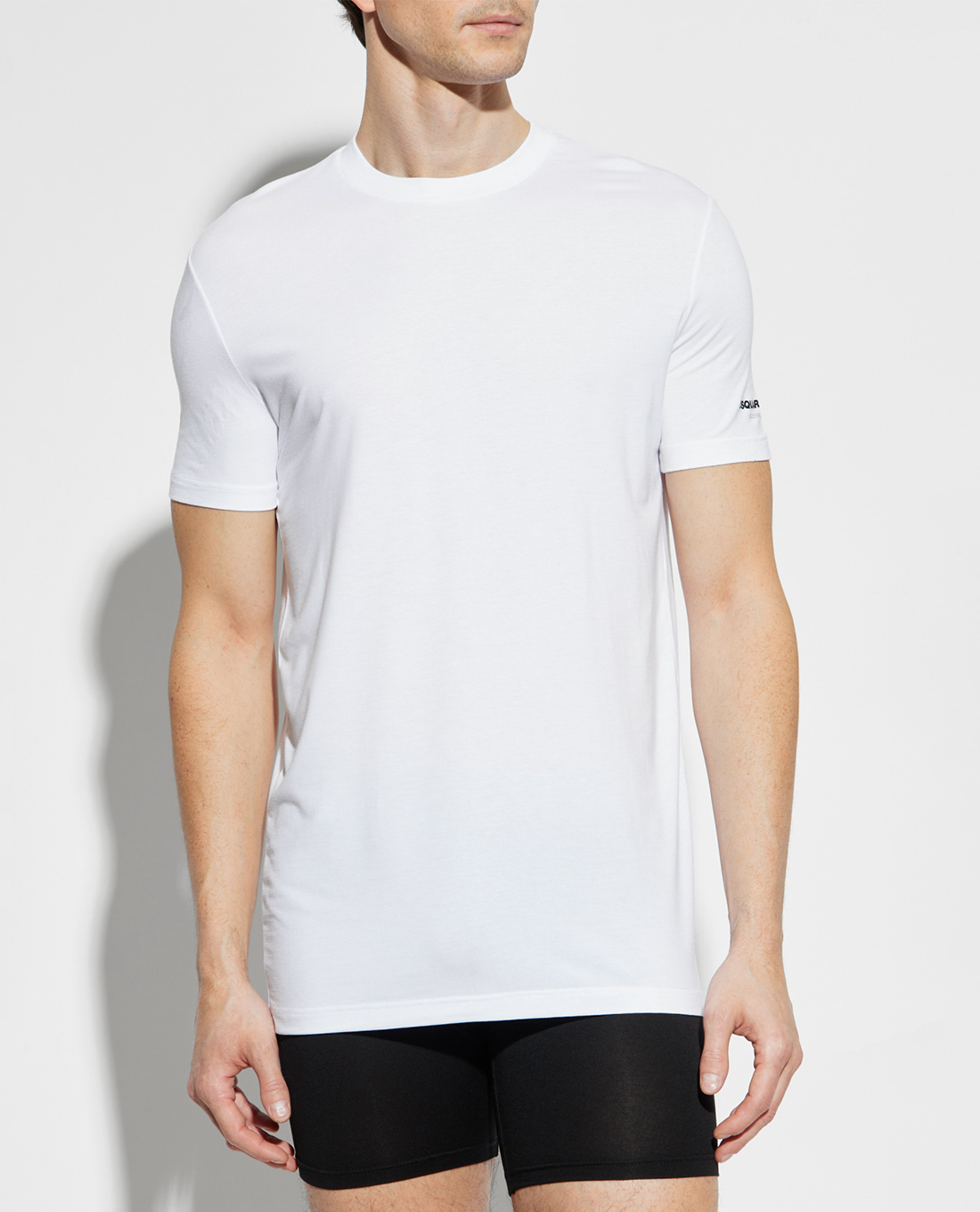 DSQUARED2 - Áo thun nam cổ tròn tay ngắn phối logo