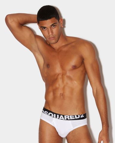  DSQUARED2 - Quần lót nam tam giác phối logo Basic Brief 