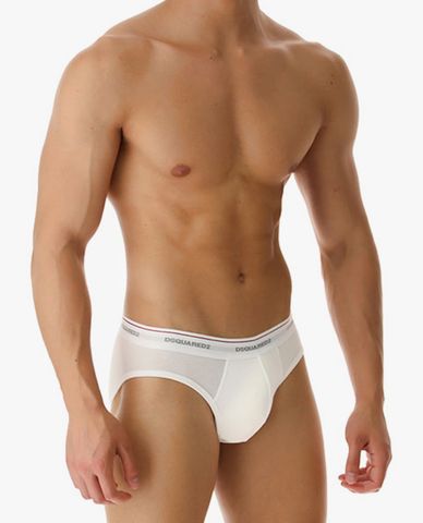  DSQUARED2 - Set 3 quần lót nam tam giác Jersey 