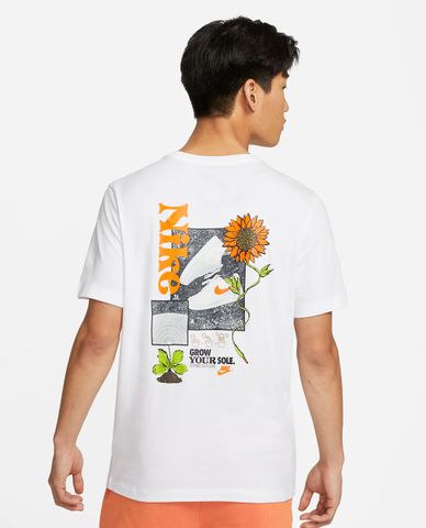  NIKE - Áo thun nam cổ tròn tay ngắn 