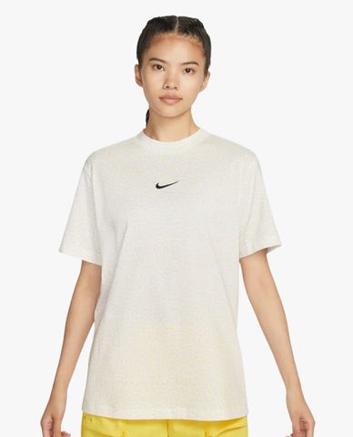  NIKE - Áo thun nữ cổ tròn tay ngắn 