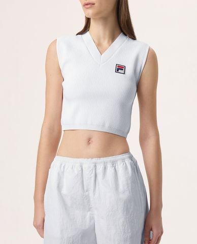  FILA - Áo sát nách nữ Hailey Bieber 