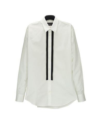  DSQUARED2 - Áo sơ mi nam tay dài phối chuỗi răng cưa 