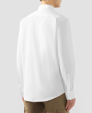  DSQUARED2 - Áo sơ mi nam tay dài in hình White Botanic Eden 