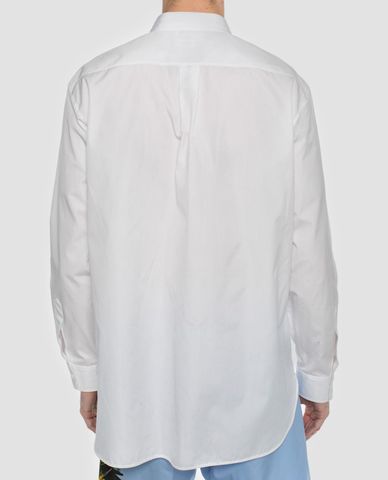  DSQUARED2 - Áo sơ mi nam tay dài vạt bầu in họa tiết 