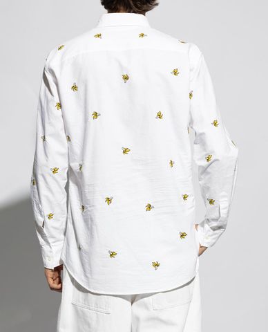  DSQUARED2 - Áo sơ mi nam cổ bẻ tay dài Fruits 