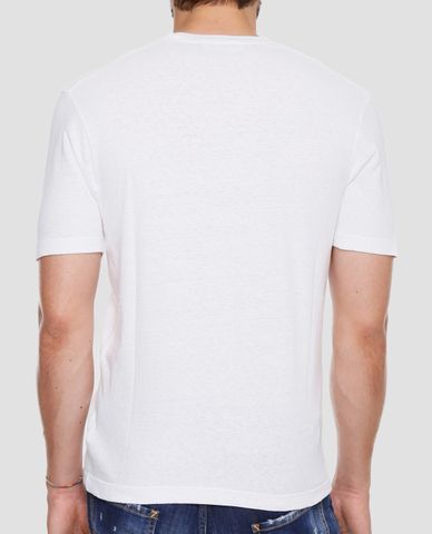  DSQUARED2 - Áo thun nam ngắn tay cổ tròn Camiseta Hombre 