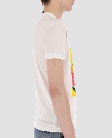  DSQUARED2 - Áo thun nam ngắn tay cổ tròn in hình Surfed 