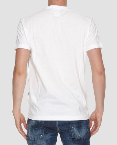  DSQUARED2 - Áo thun nam ngắn tay cổ tròn Dsquared2 Print 