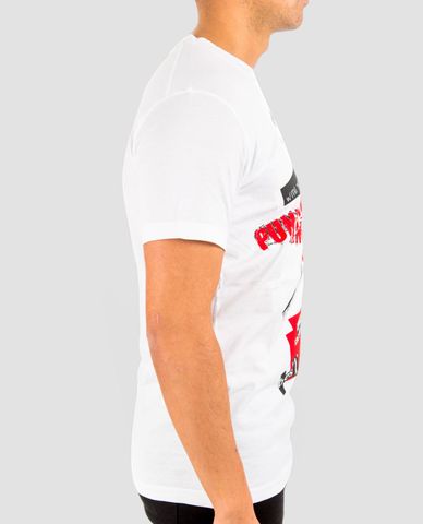  DSQUARED2 - Áo thun nam cổ tròn chữ in họa tiết Caten 