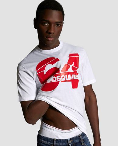  DSQUARED2 - Áo thun nam cổ tròn 64 Dsquared2 