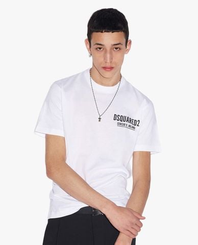  DSQUARED2 - Áo thun nam ngắn tay cổ tròn Ceresio 