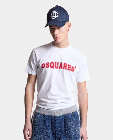  DSQUARED2 - Áo thun nam cổ tròn tay ngắn Cool 