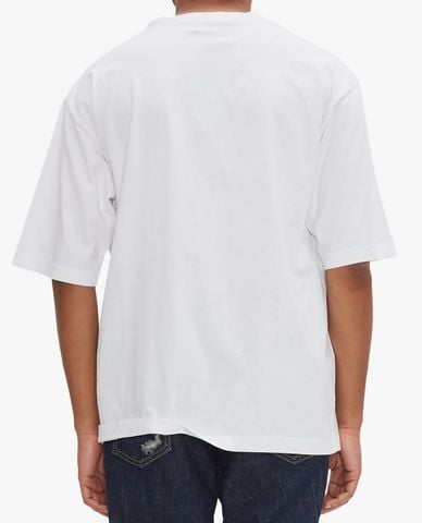  DSQUARED2 - Áo thun nam cổ tròn tay ngắn Printed Logo 