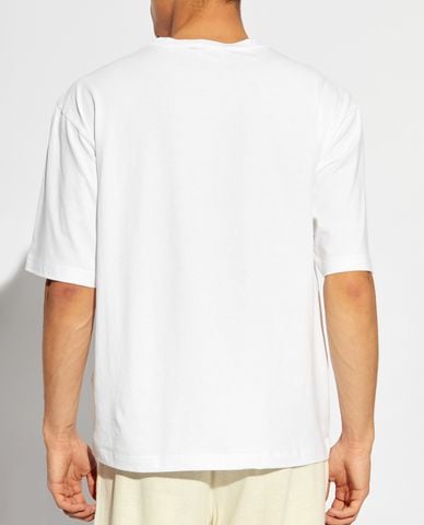  DSQUARED2 - Áo thun nam cổ tròn tay ngắn phối logo nổi bật 