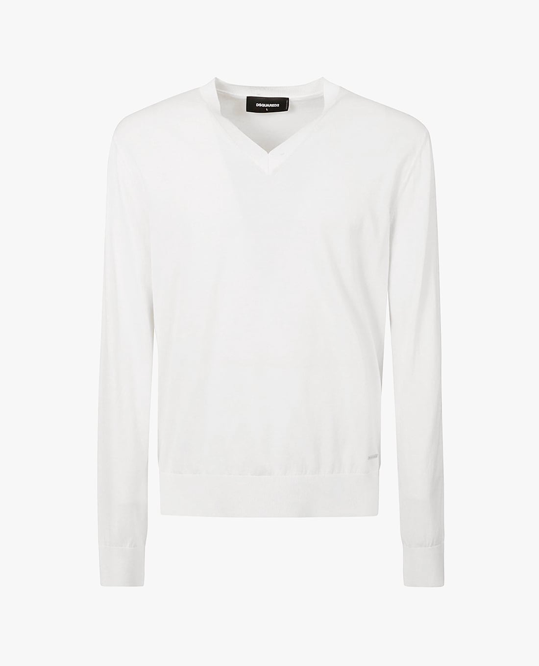 DSQUARED2 - Áo sweater nam cổ V tay dài The Caten