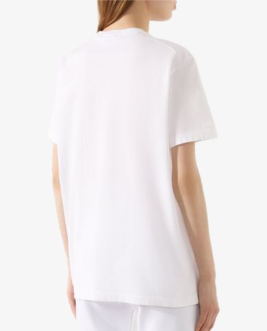  DSQUARED2 - Áo thun nữ cổ tròn tay ngắn phối hình in trẻ trung 