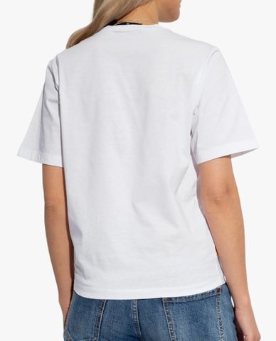  DSQUARED2 - Áo thun nữ cổ tròn tay ngắn hiện đại 