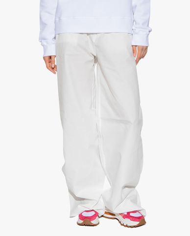  DSQUARED2 - Quần ống rộng nữ lưng thun thời trang 