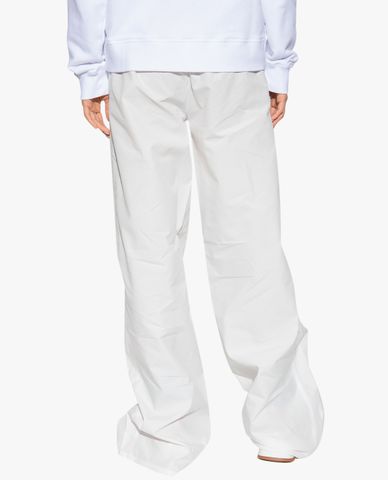  DSQUARED2 - Quần ống rộng nữ lưng thun thời trang 