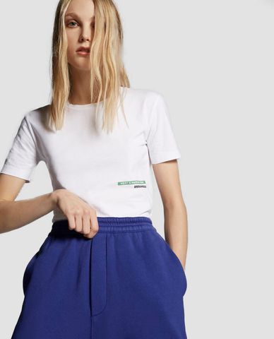  DSQUARED2 - Áo thun nữ cổ tròn Mert & Marcus x Dsquared2 