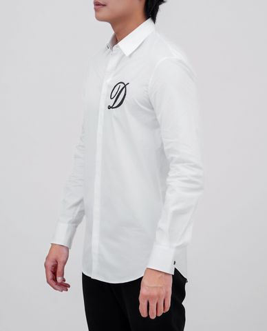  DSQUARED2 - Áo sơ mi nam tay dài Full Black 