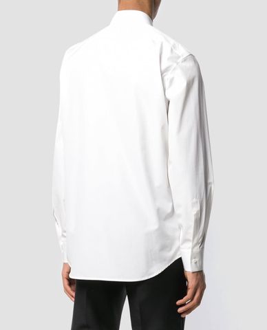  DSQUARED2 - Áo sơ mi dài tay phối ren Ruffled 