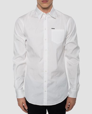  DSQUARED2 - Áo sơ mi nam tay dài basic Carpenter 