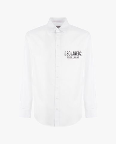  DSQUARED2 - Áo sơ mi nam tay dài Ceresio 9 Drop 