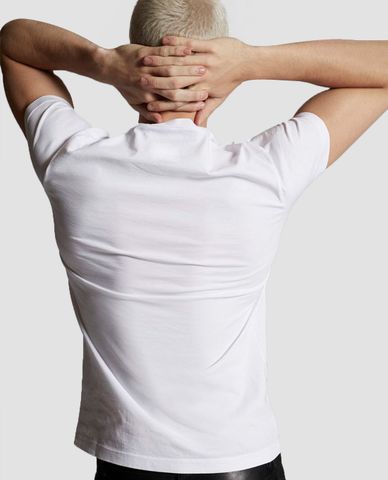  DSQUARED2 - Áo thun nam cổ tròn in hình Vicious Bros 