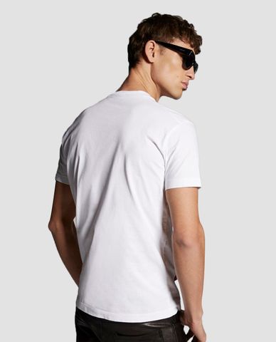  DSQUARED2 - Áo thun nam cổ tròn in hình Be Savage 1964 