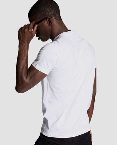  DSQUARED2 - Áo thun nam cổ tròn in chữ Dsquared2 Box 