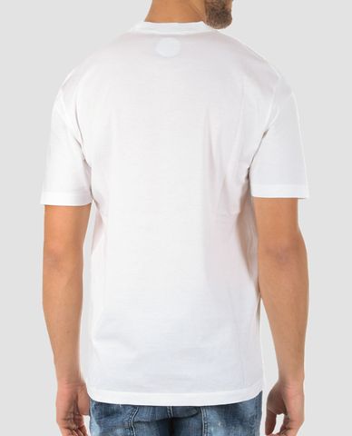  DSQUARED2 - Áo thun nam cổ tròn in hình Once Upon A Time 